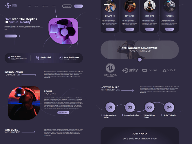 Hydra Landing Page